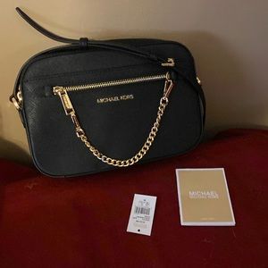 COPY - Michael Kors, large black Crossbody purse